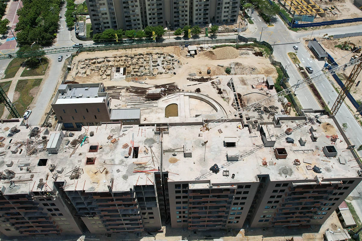  Foto del proyecto Vizcaina en avance de obra agosto de 2025