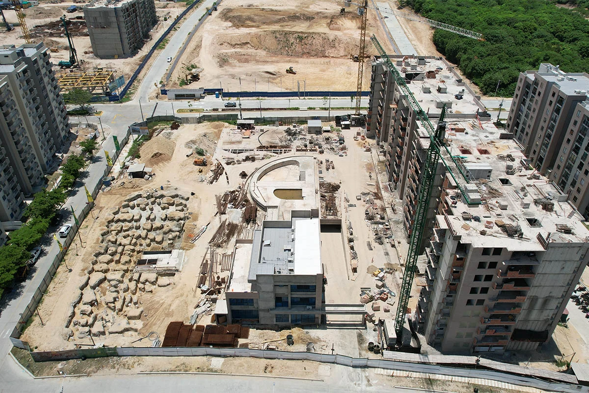  Foto del proyecto Vizcaina en avance de obra agosto de 2025