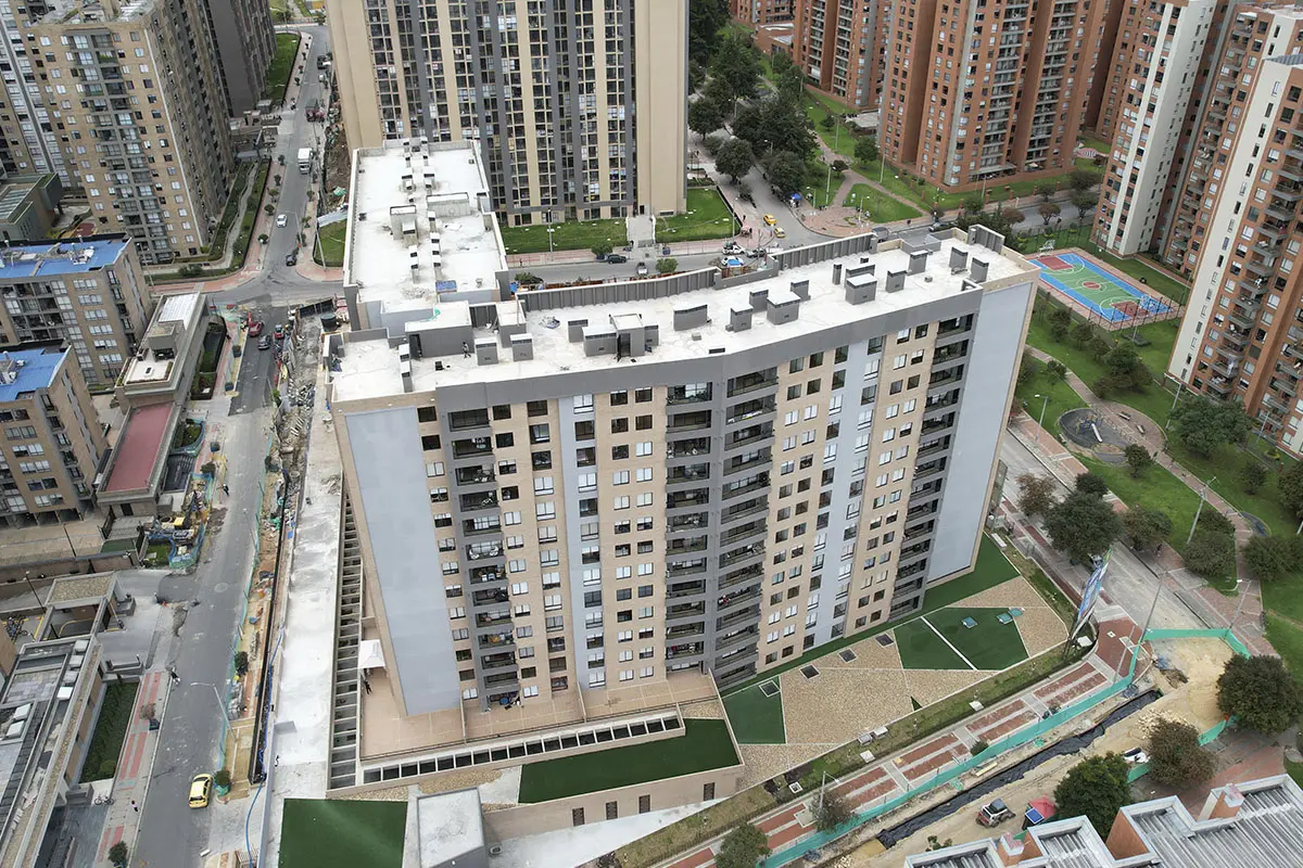 Foto del proyecto Álamo Veramonte en avance de obra octubre de 2025