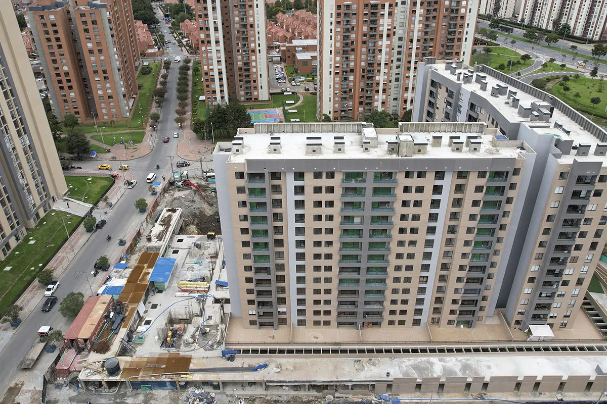 Foto del proyecto Álamo Veramonte en avance de obra octubre de 2025