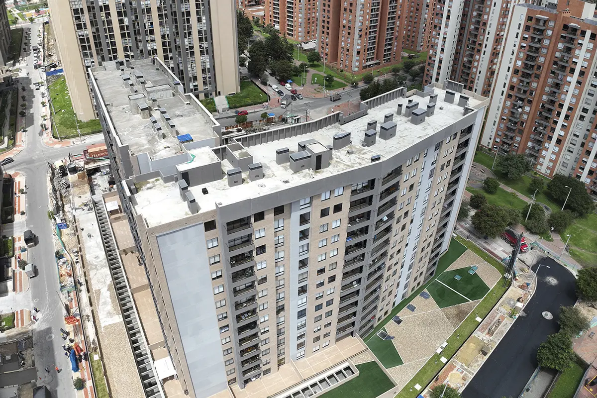 Foto del proyecto Álamo Veramonte en avance de obra Enero de 2026