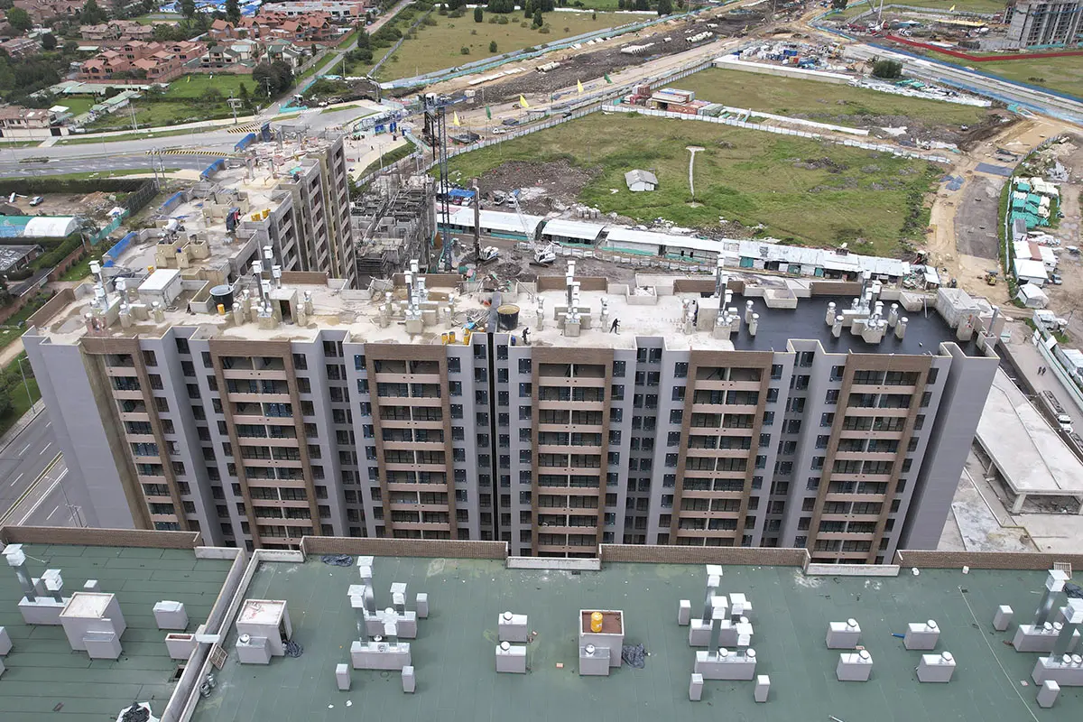 Foto del proyecto Áuriga Living en avance de obra noviembre de 2025