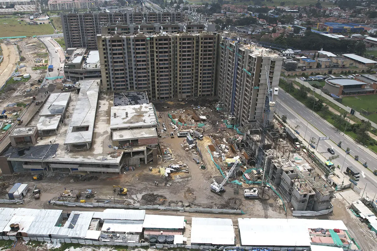 Foto del proyecto Áuriga Living en avance de obra octubre de 2025