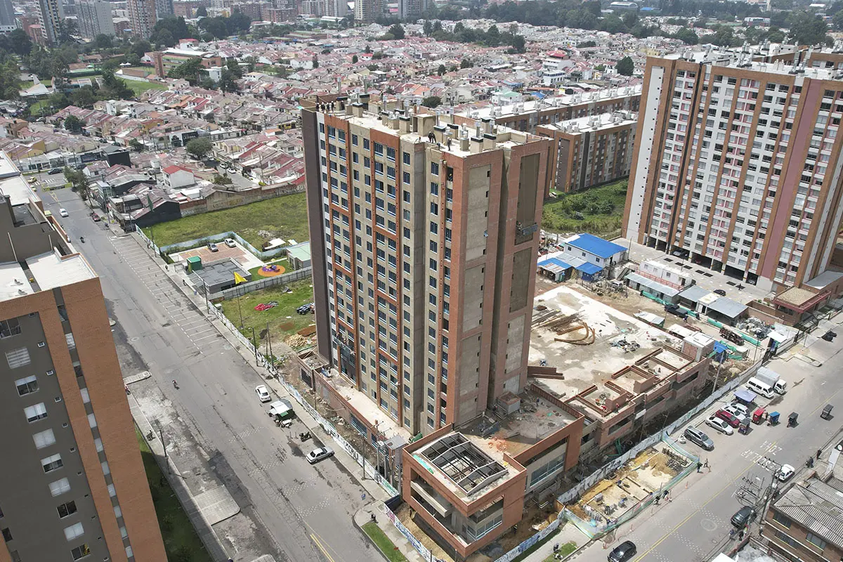 Foto del proyecto Baviera Park en avance de obra octubre de 2025