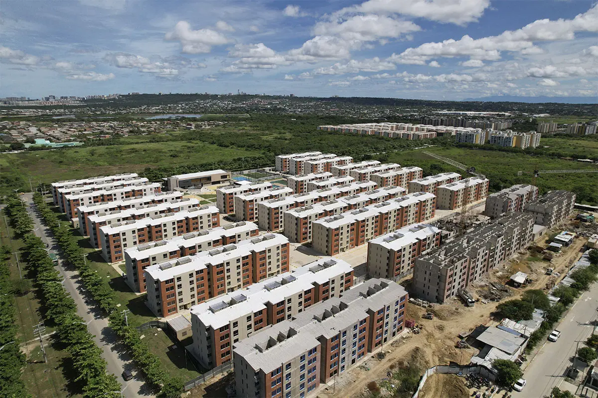 Foto del proyecto Bonavento en avance de obra octubre de 2025