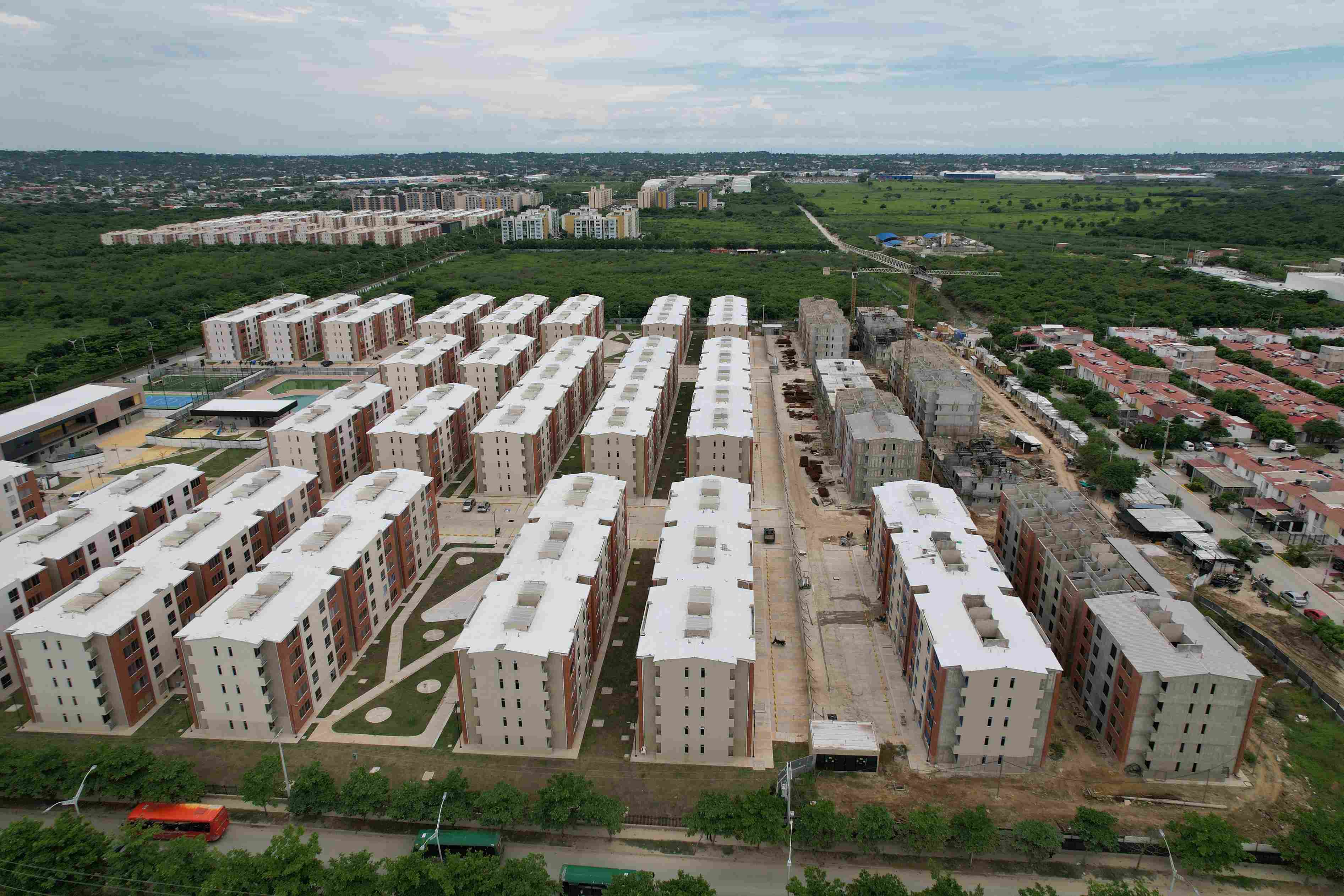 Foto del proyecto Bonavento en avance de obra septiembre de 2025