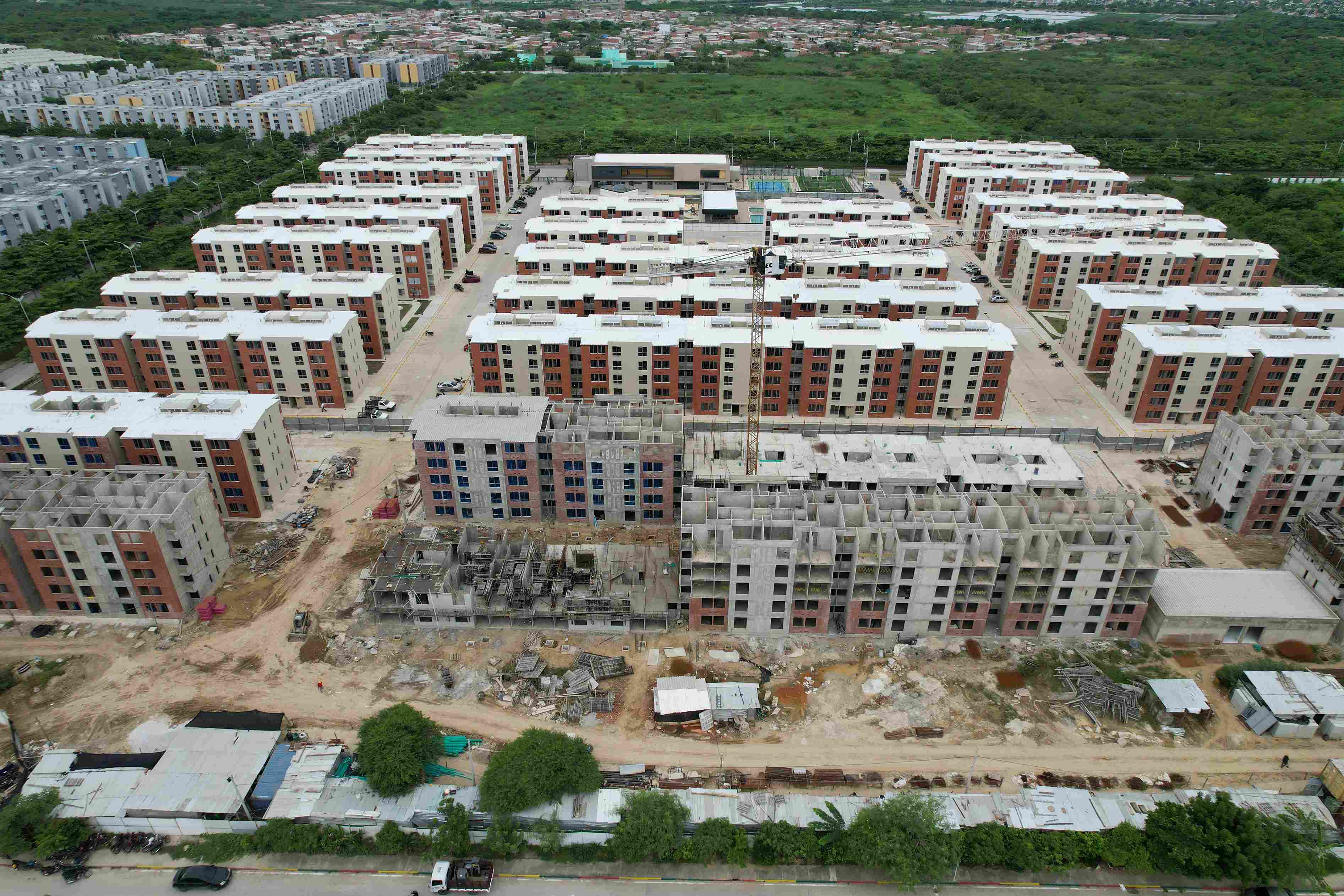 Foto del proyecto Bonavento en avance de obra septiembre de 2025