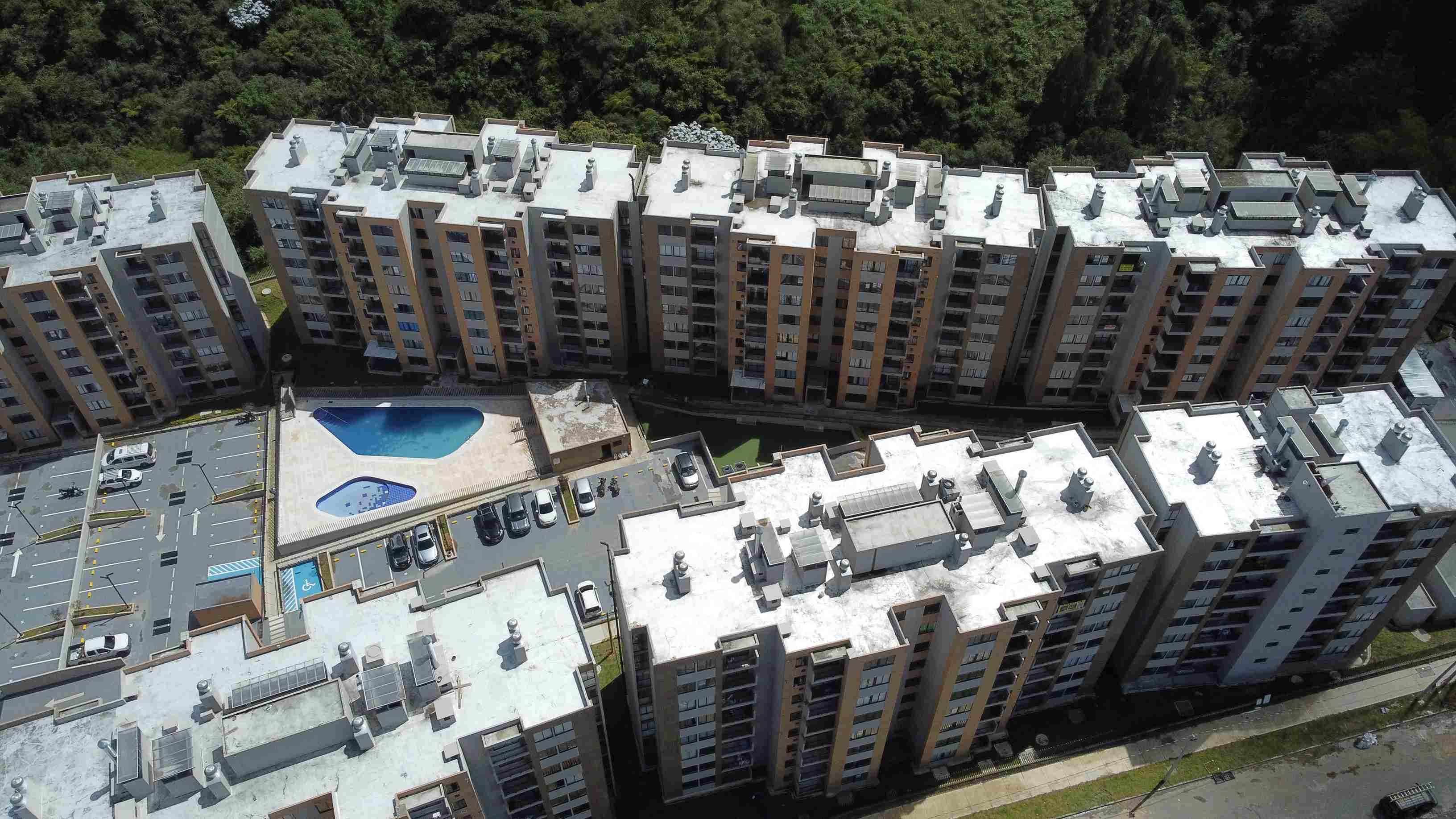 Foto del proyecto Bosque Ceibal en avance de obra septiembre de 2025