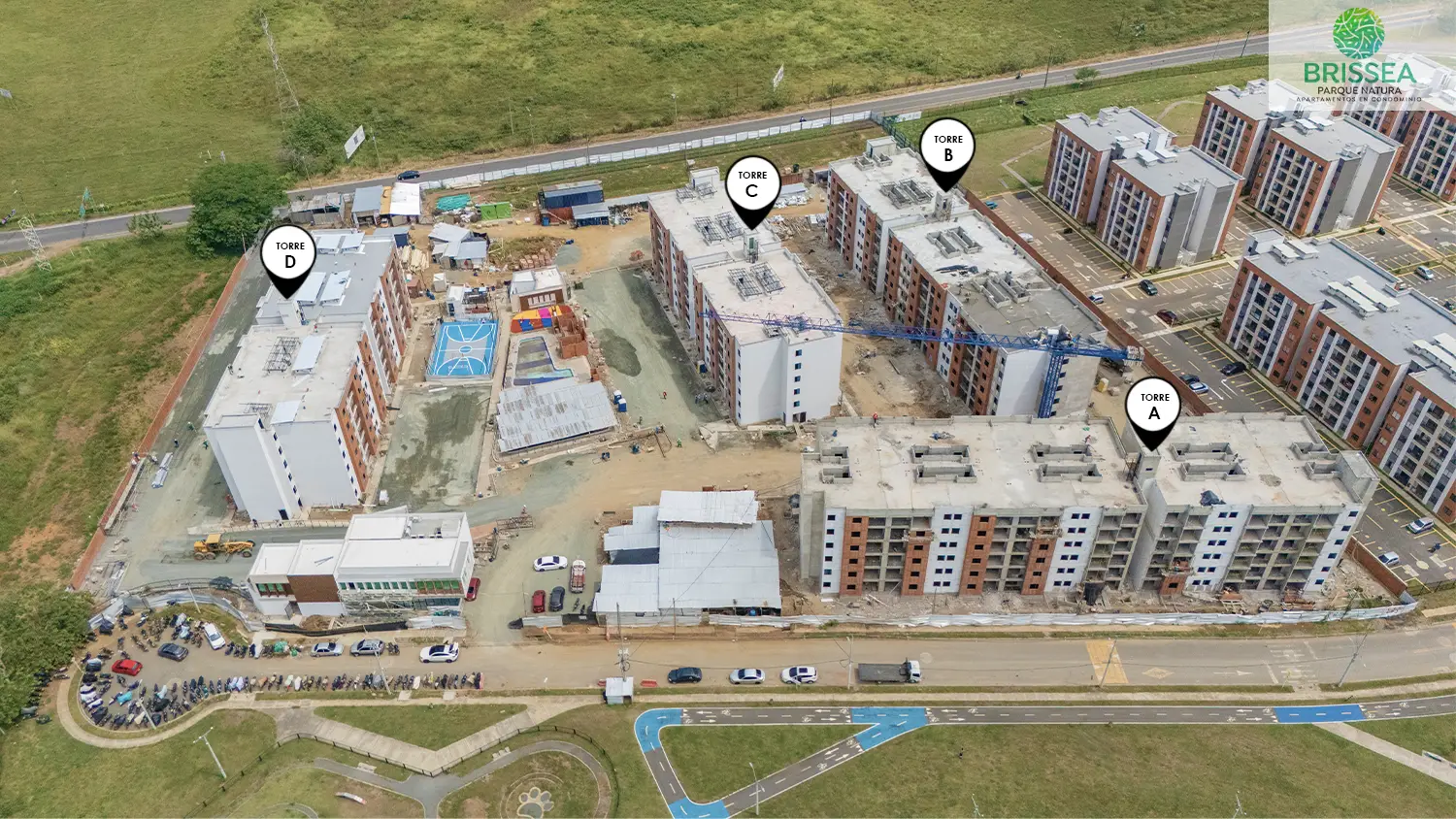 Foto del proyecto Brissea en avance de obra Julio de 2025