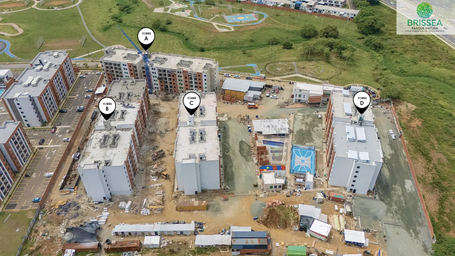 Foto del proyecto Brissea en avance de obra Julio de 2025