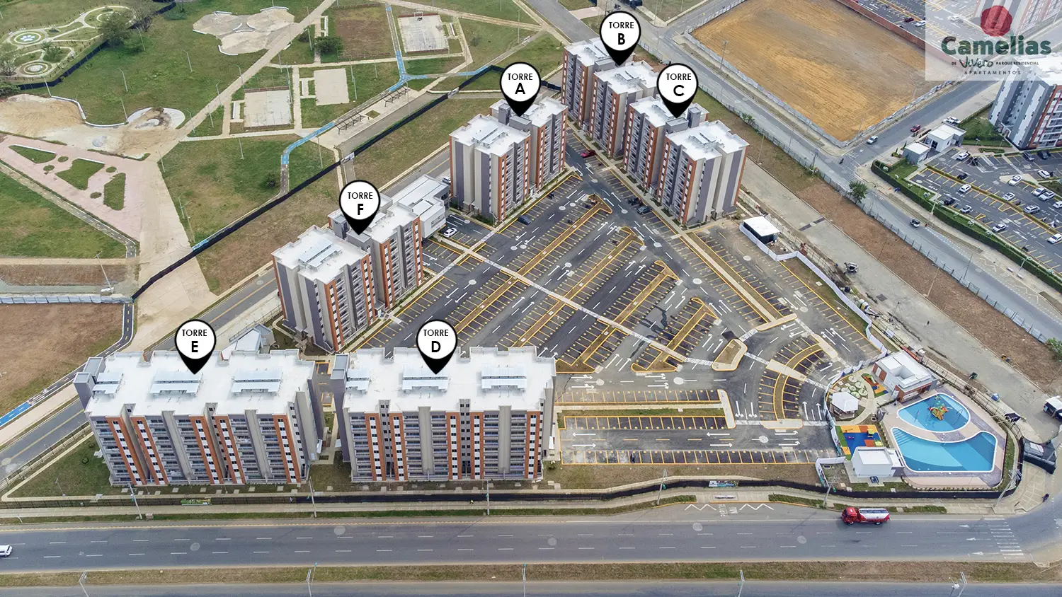 Foto del proyecto Camelias en avance de obra Julio de 2025