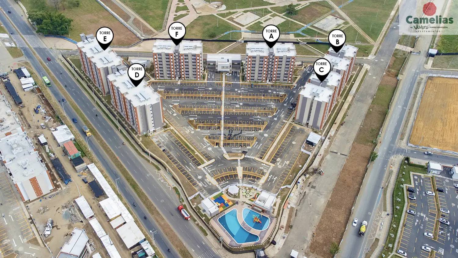Foto del proyecto Camelias en avance de obra Julio de 2025