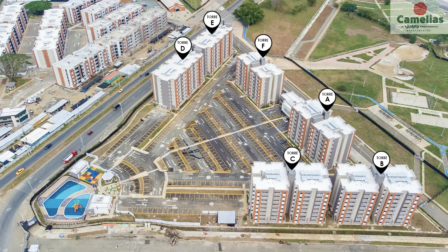 Foto del proyecto Camelias en avance de obra Julio de 2025