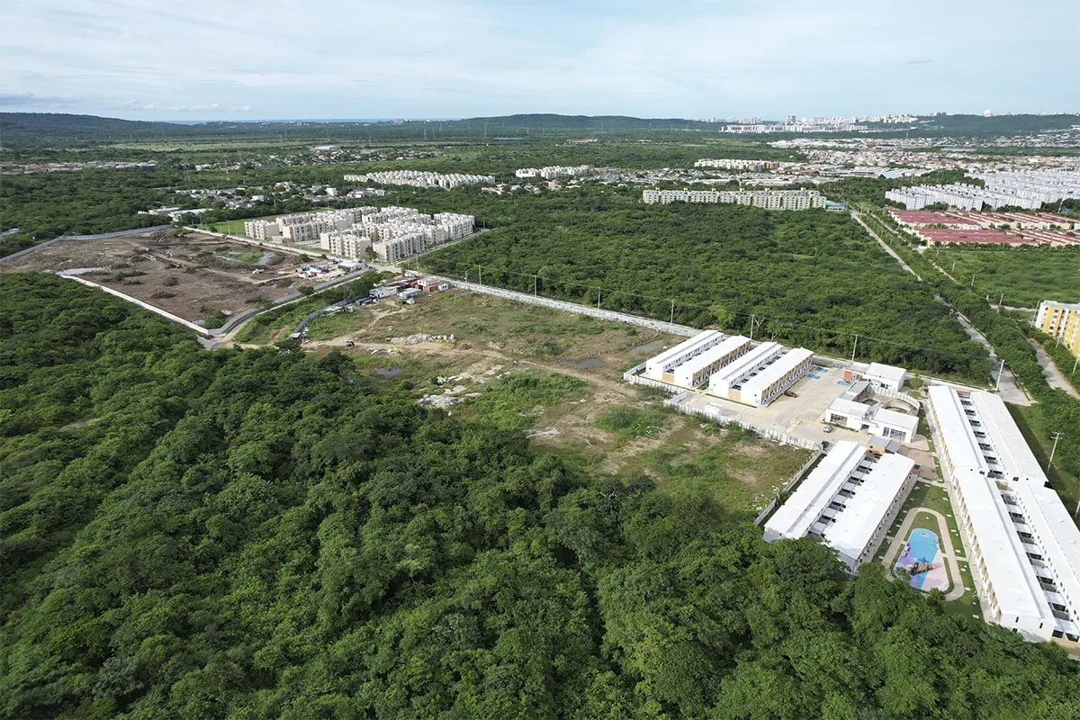 Foto del proyecto Casas de Portobelo en avance de obra octubre de 2025