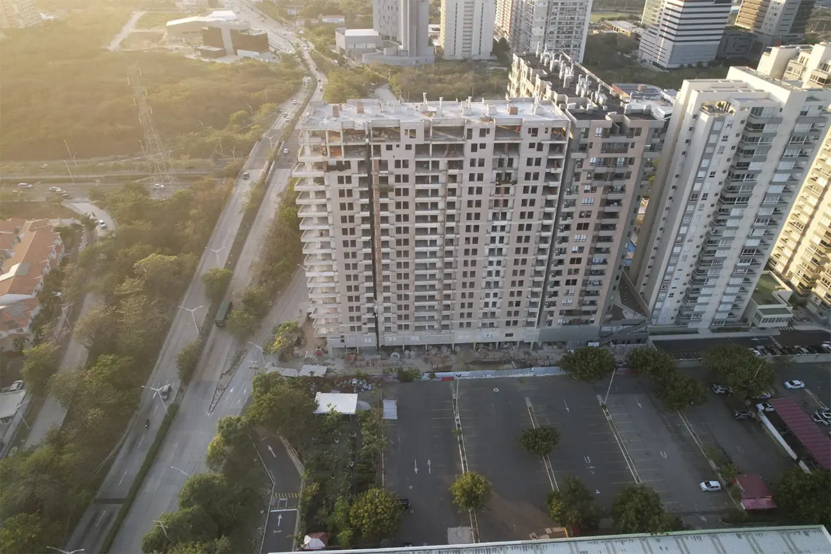 Foto del proyecto Casas de Castellana 51 en avance de obra Enero de 2026