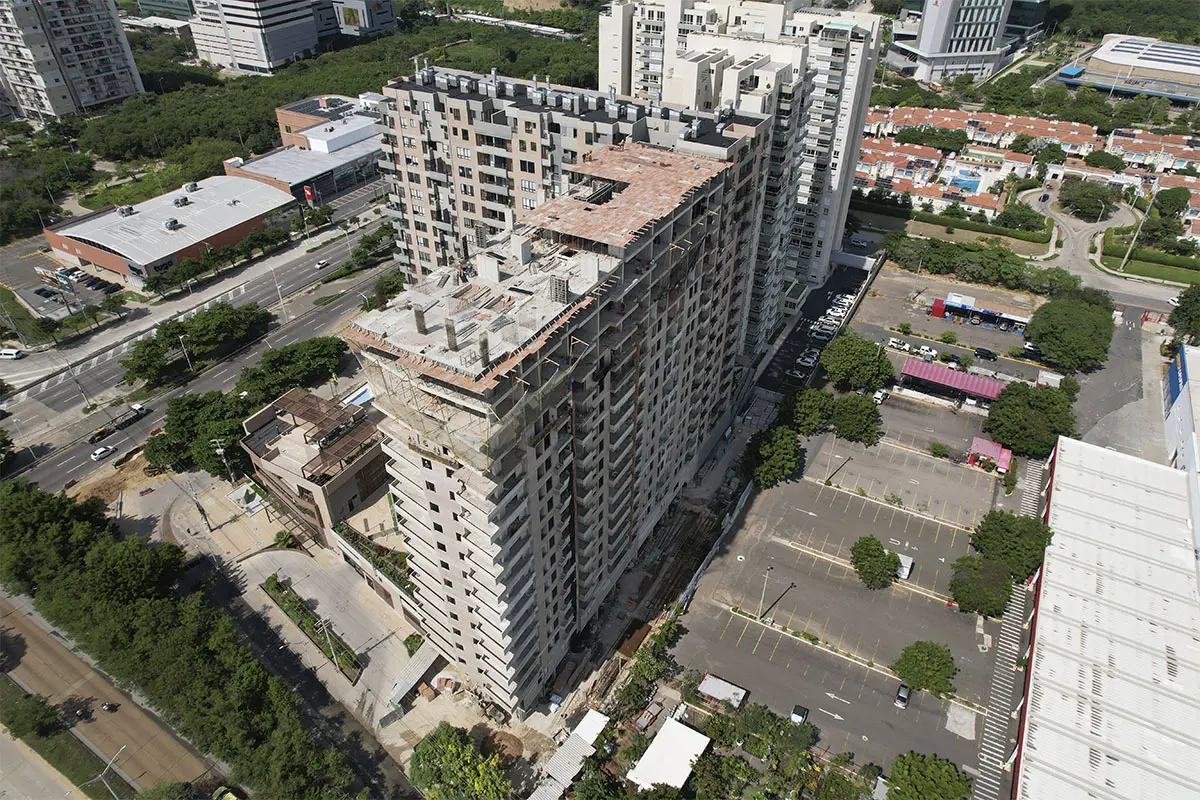  Foto del proyecto Castellana 51 en avance de obra Noviembre de 2025