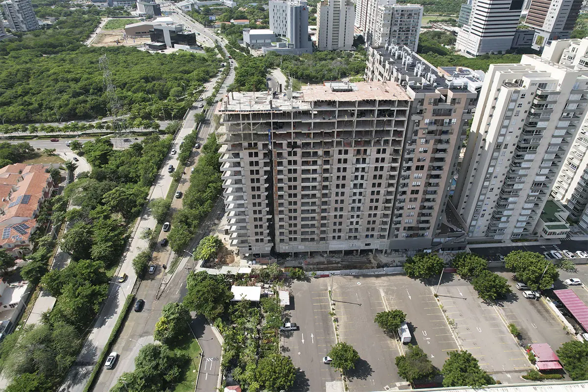  Foto del proyecto Castellana 51 en avance de obra Noviembre de 2025
