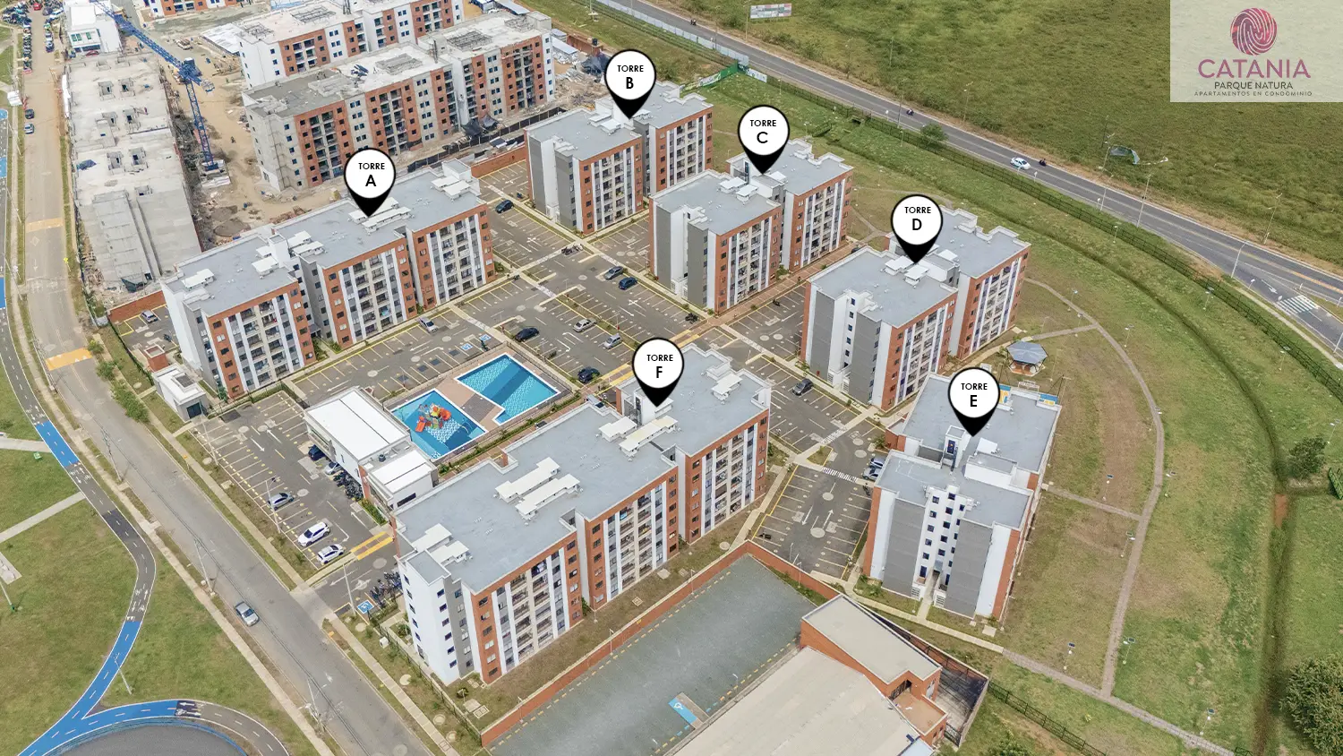 Foto del proyecto Catania en avance de obra Julio de 2025