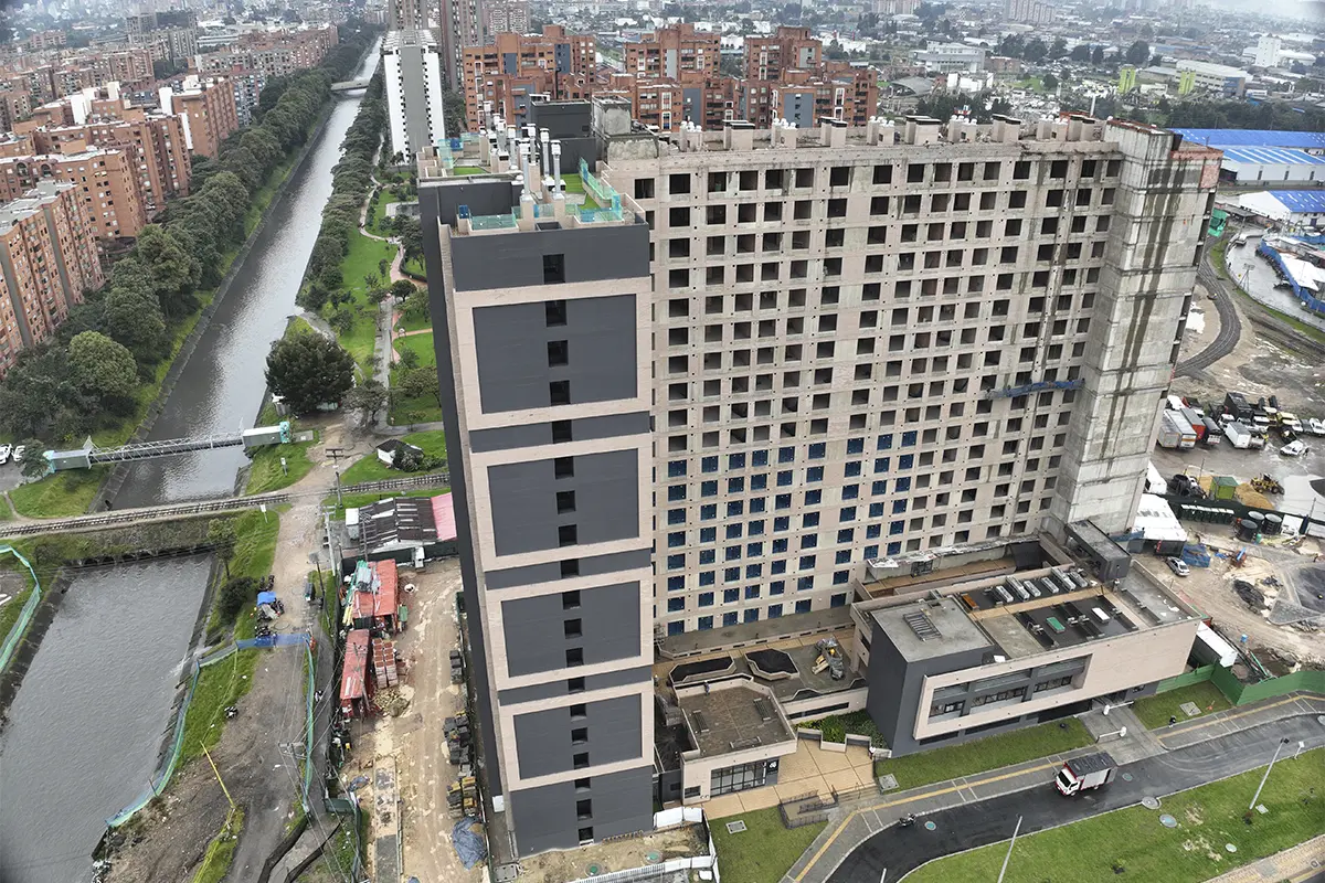 Foto del proyecto Casas de Central 68 en avance de obra Enero de 2026