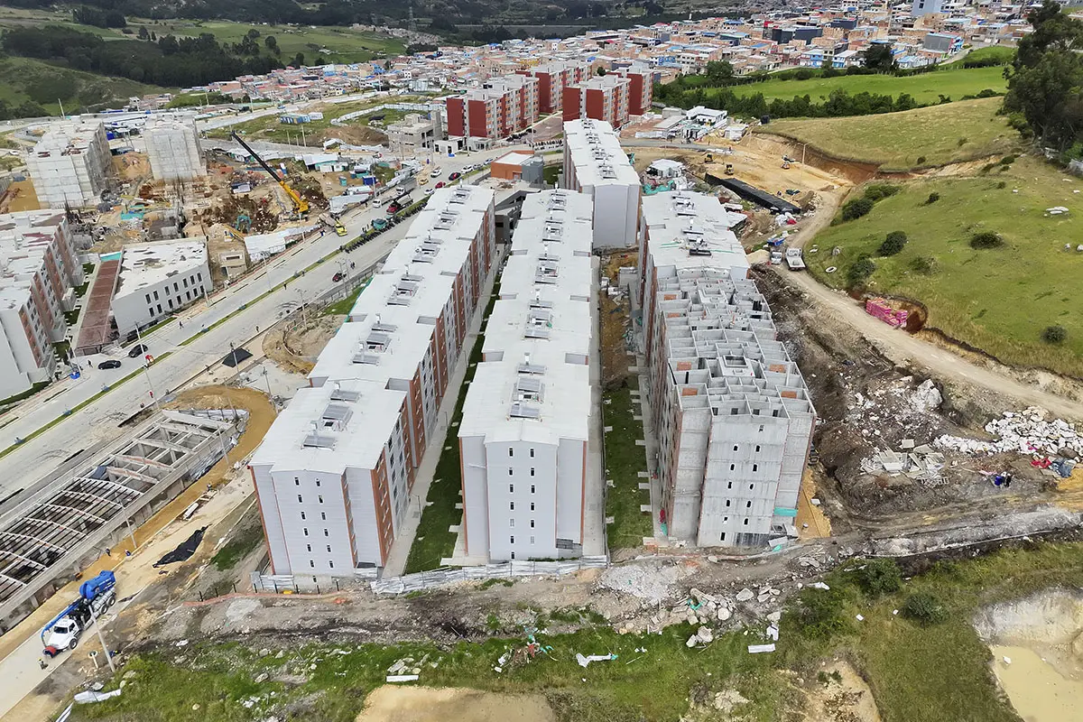 Foto del proyecto La Cristalina en avance de obra noviembre del 2025