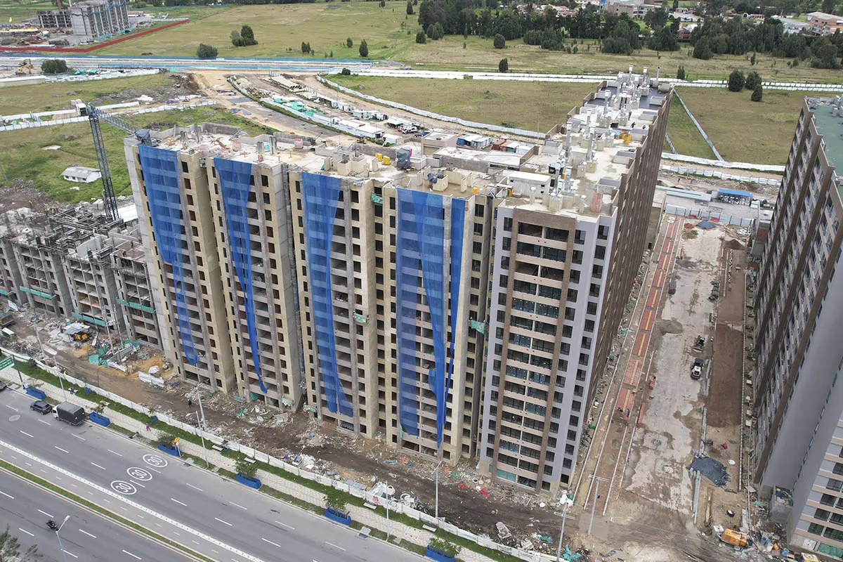 Foto del proyecto Áuriga Living en avance de obra Diciembre de 2025