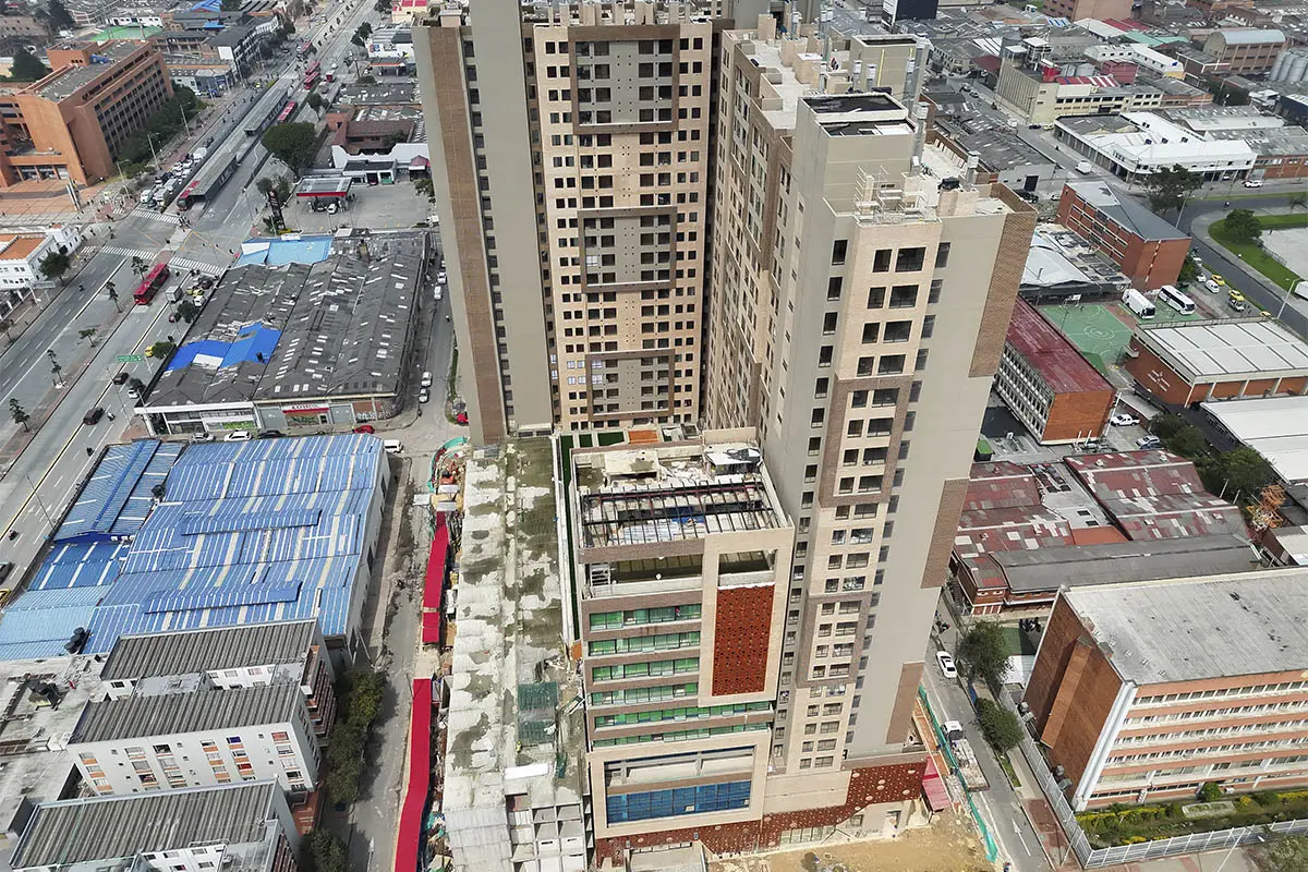 Foto del proyecto Urbana 30 en avance de obra Diciembre de 2025