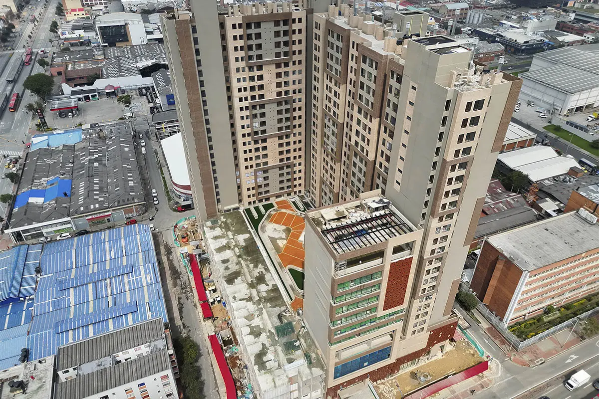 Foto del proyecto Urbana 30 en avance de obra Diciembre de 2025