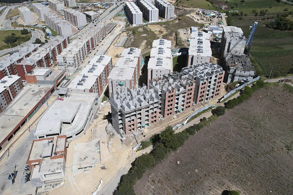 Foto del proyecto Las Violetas en avance de obra Diciembre de 2025