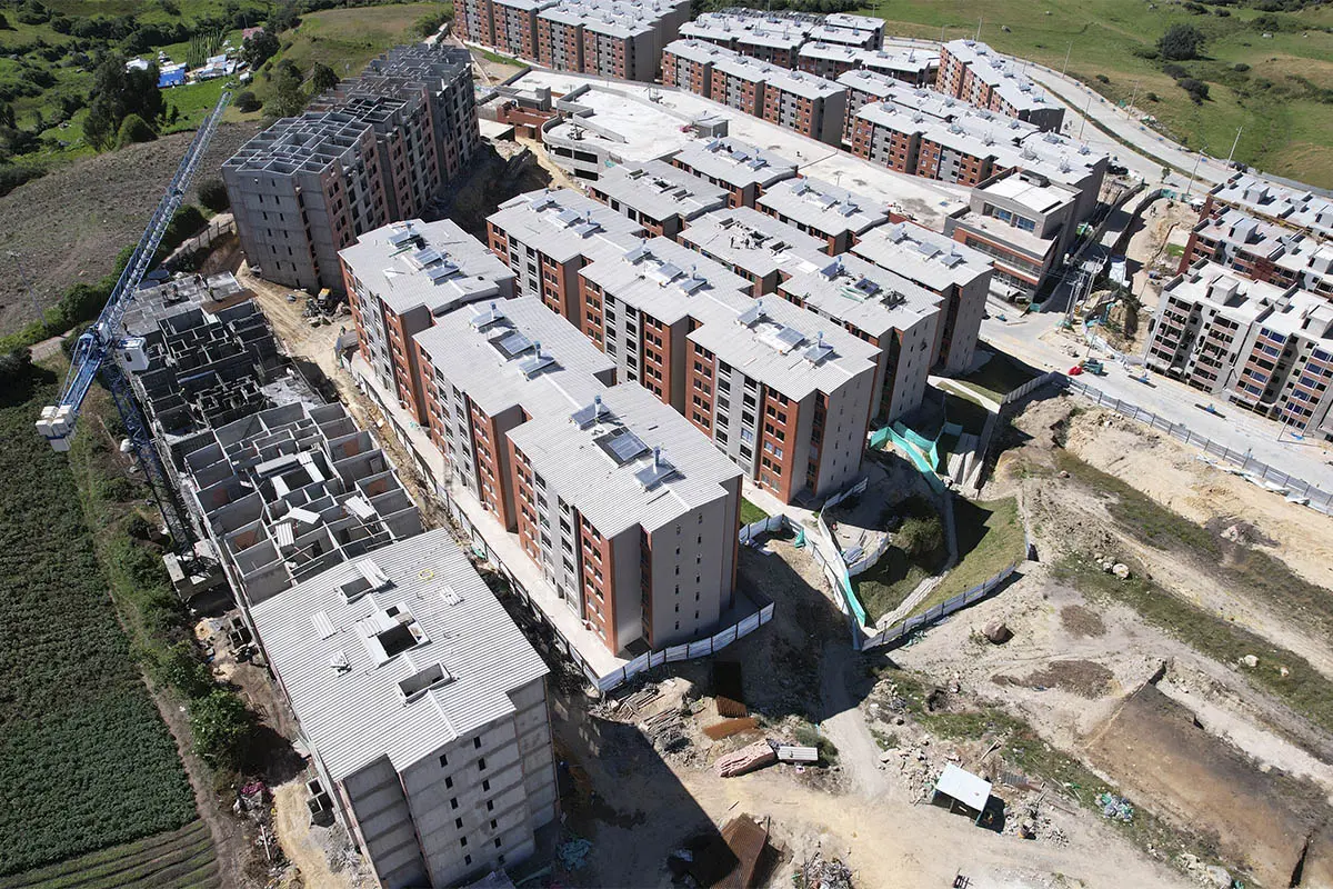 Foto del proyecto Las Violetas en avance de obra Diciembre de 2025