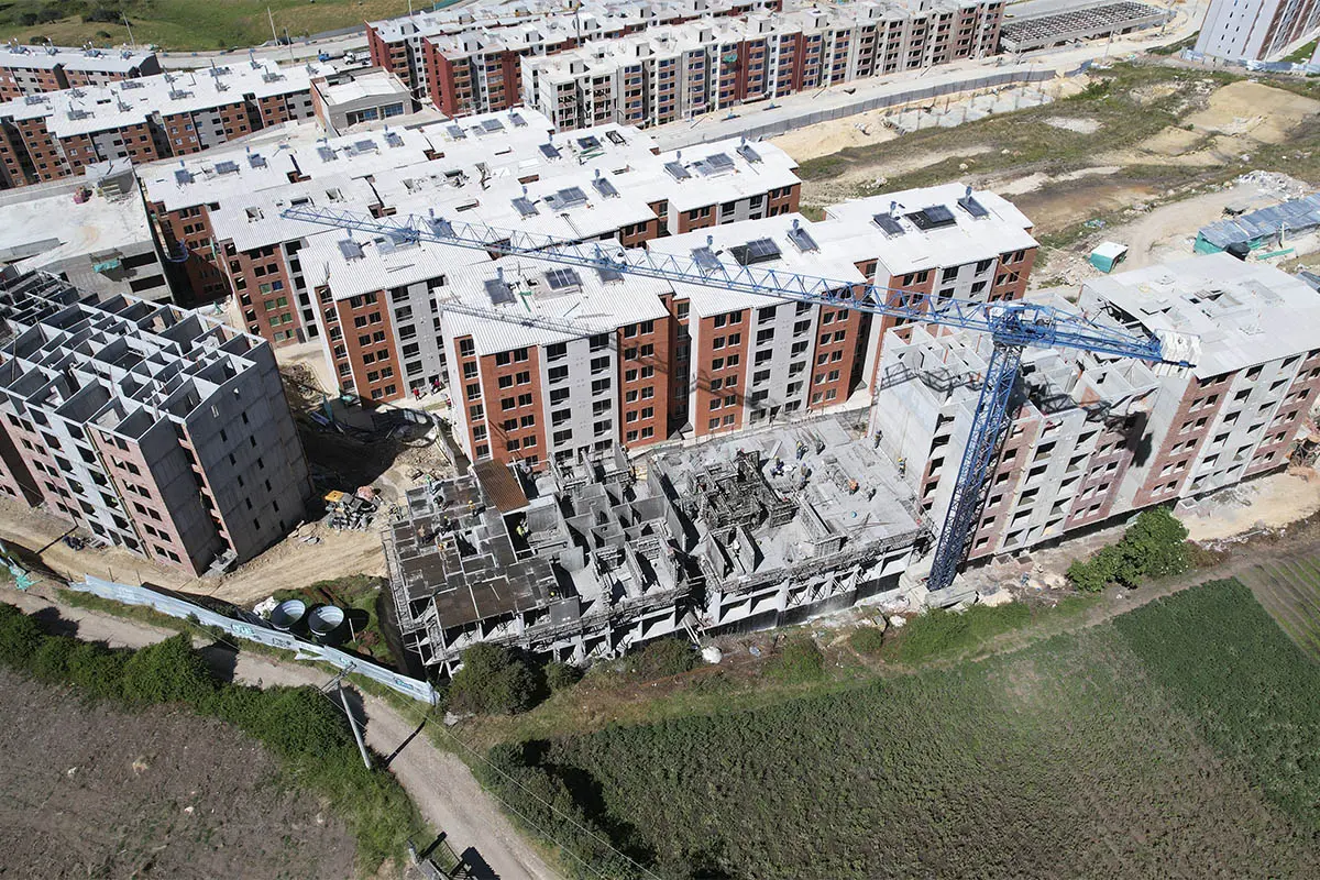 Foto del proyecto Las Violetas en avance de obra Diciembre de 2025