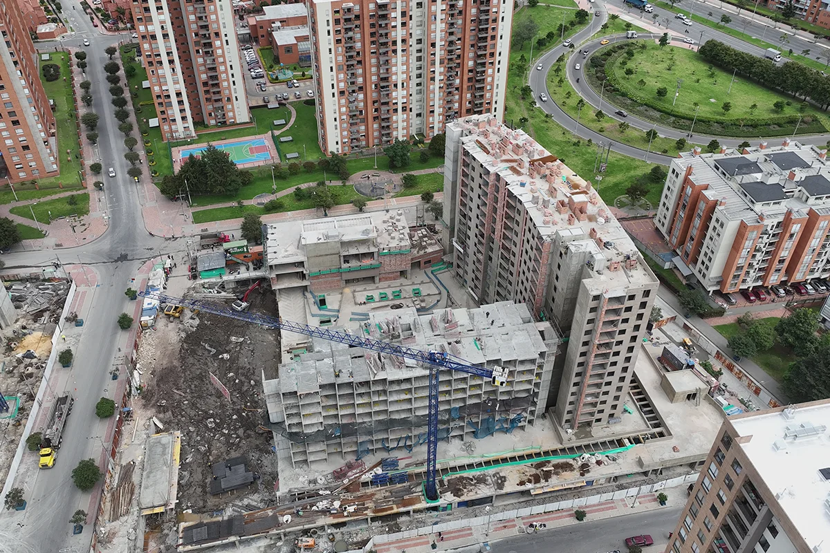 Foto del proyecto Álamo Veramonte en avance de obra Diciembre de 2024