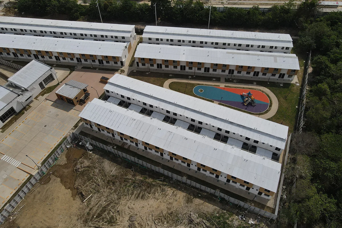 Foto del proyecto Casas de Portobelo en avance de obra Diciembre de 2024