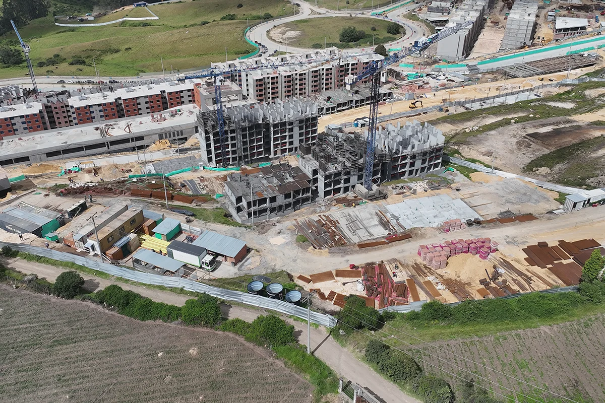 Foto del proyecto Las Violetas en avance de obra Diciembre de 2024