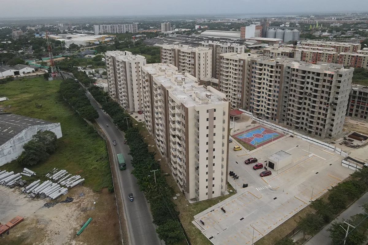 Foto del proyecto Puerto Guitarra en avance de obra Diciembre de 2024