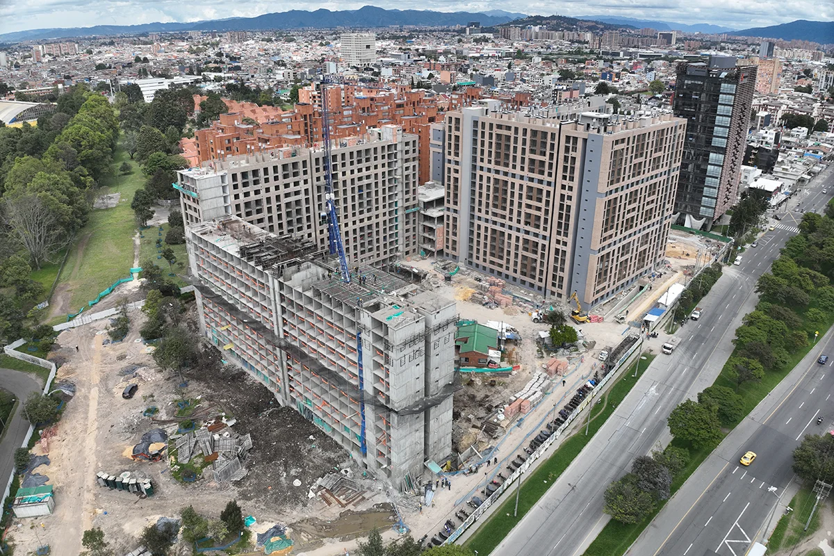 Foto del proyecto Salitre Living en avance de obra Diciembre de 2024