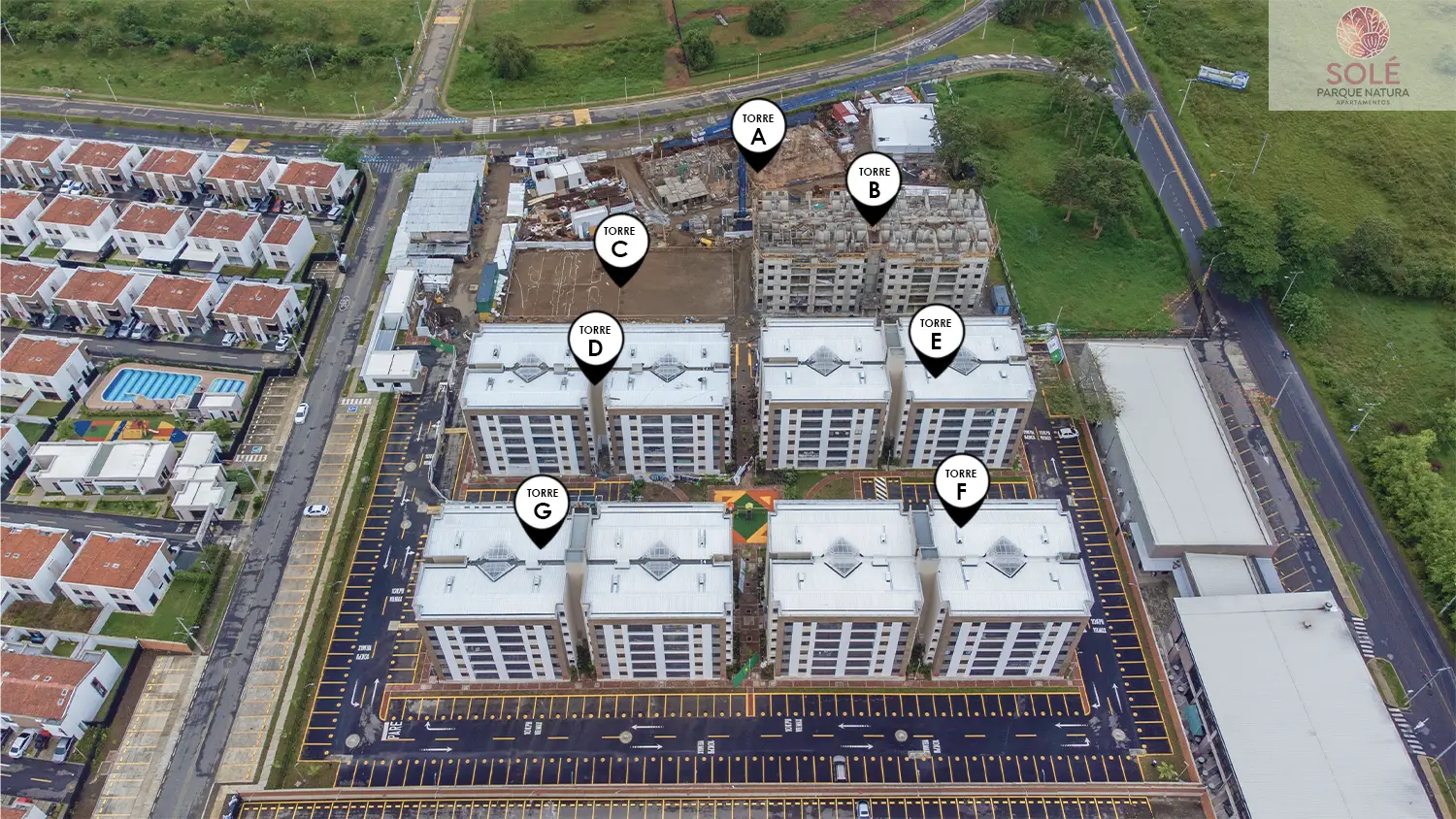 Foto del avance de obra del proyecto solé en el mes de Diciembre 2024