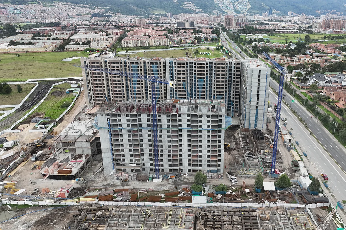 Foto del proyecto Tramonte Living en avance de obra Diciembre de 2024