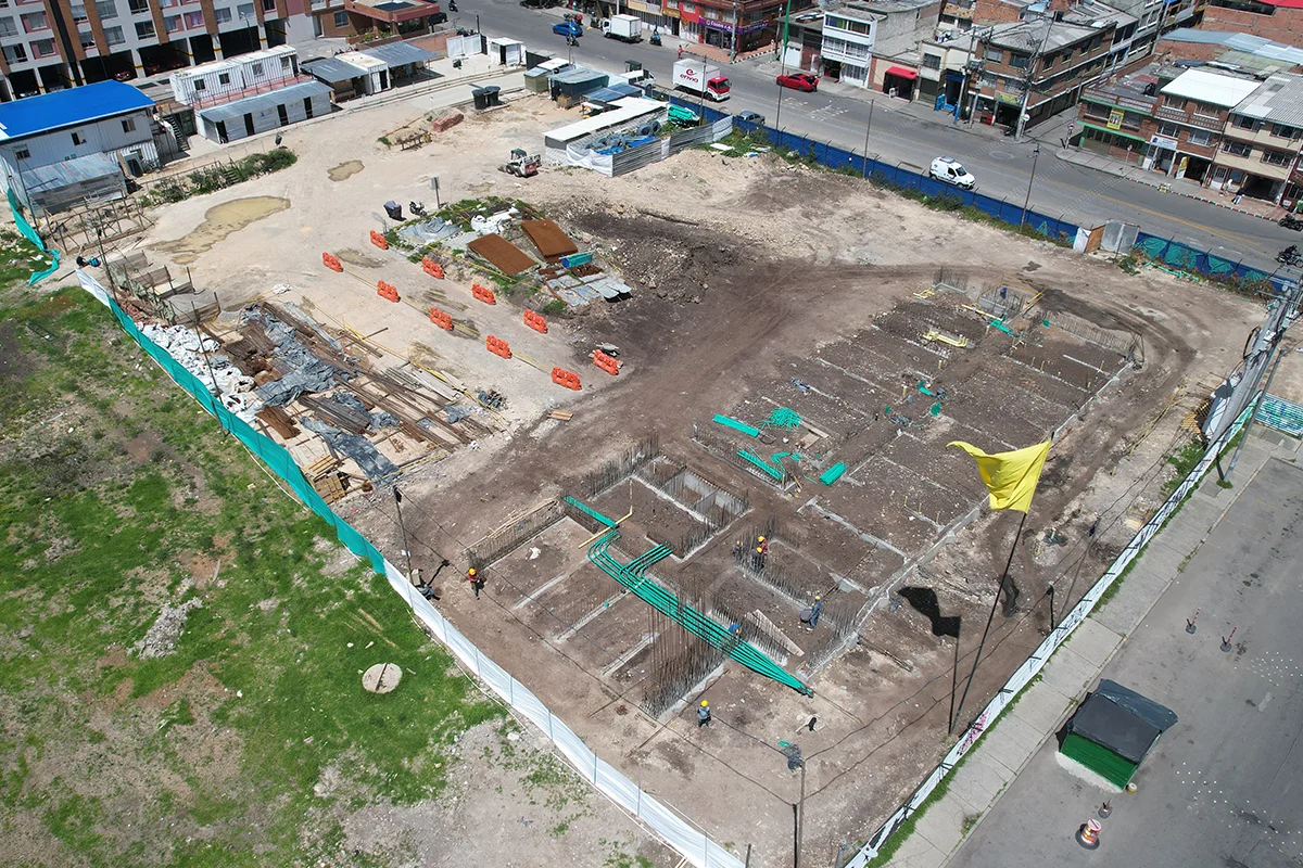 Foto del proyecto Baviera Park en avance de obra Enero de 2025