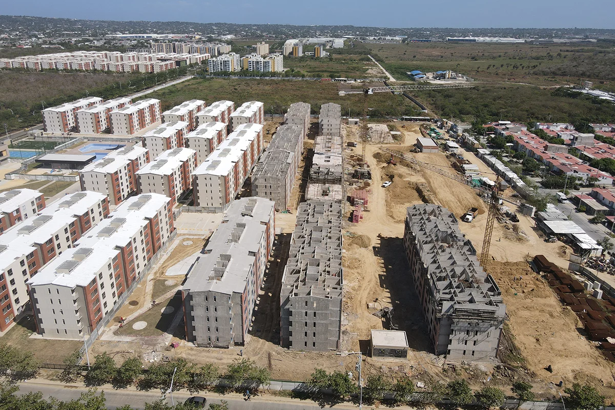 Foto del proyecto Bonavento en avance de obra Enero de 2025