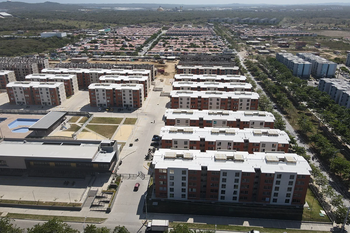 Foto del proyecto Bonavento en avance de obra Enero de 2025