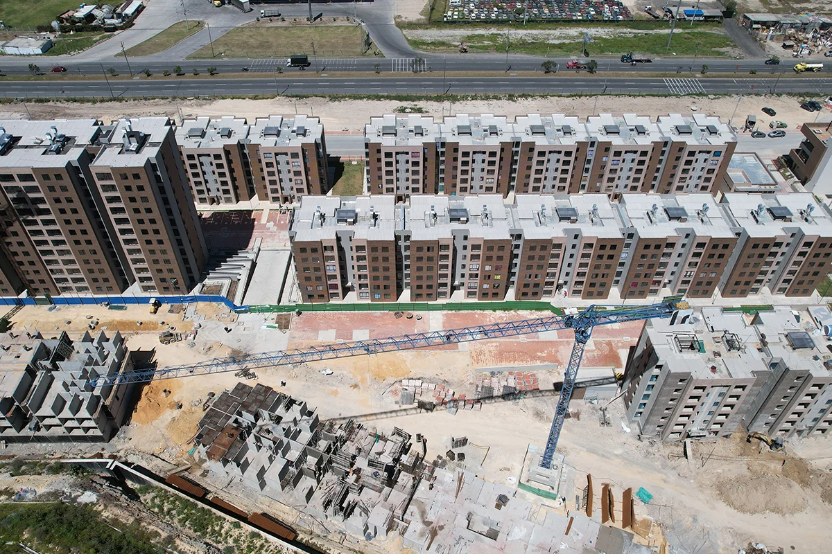 Foto del proyecto Caminos del Vinculo en avance de obra Enero de 2025