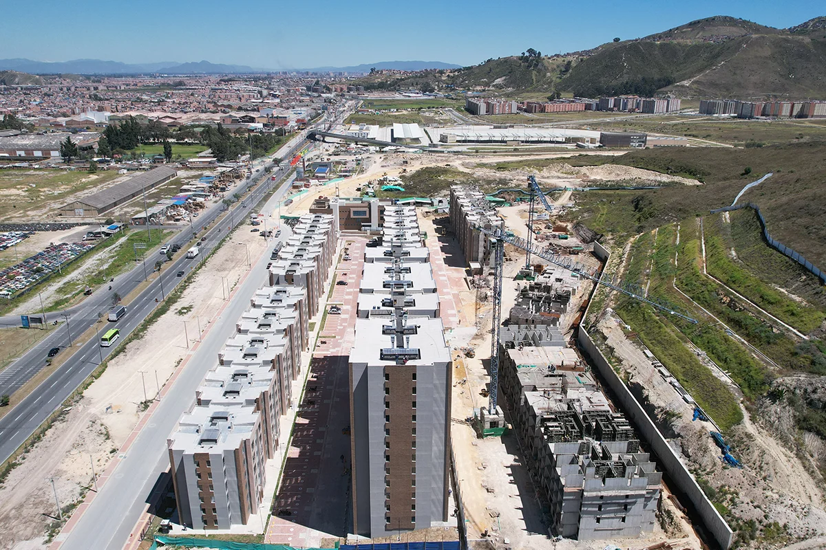 Foto del proyecto Caminos del Vinculo en avance de obra Enero de 2025