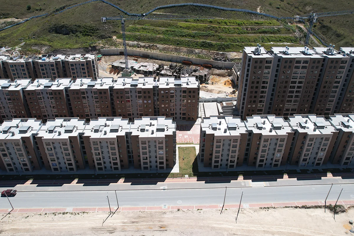 Foto del proyecto Caminos del Vinculo en avance de obra Enero de 2025