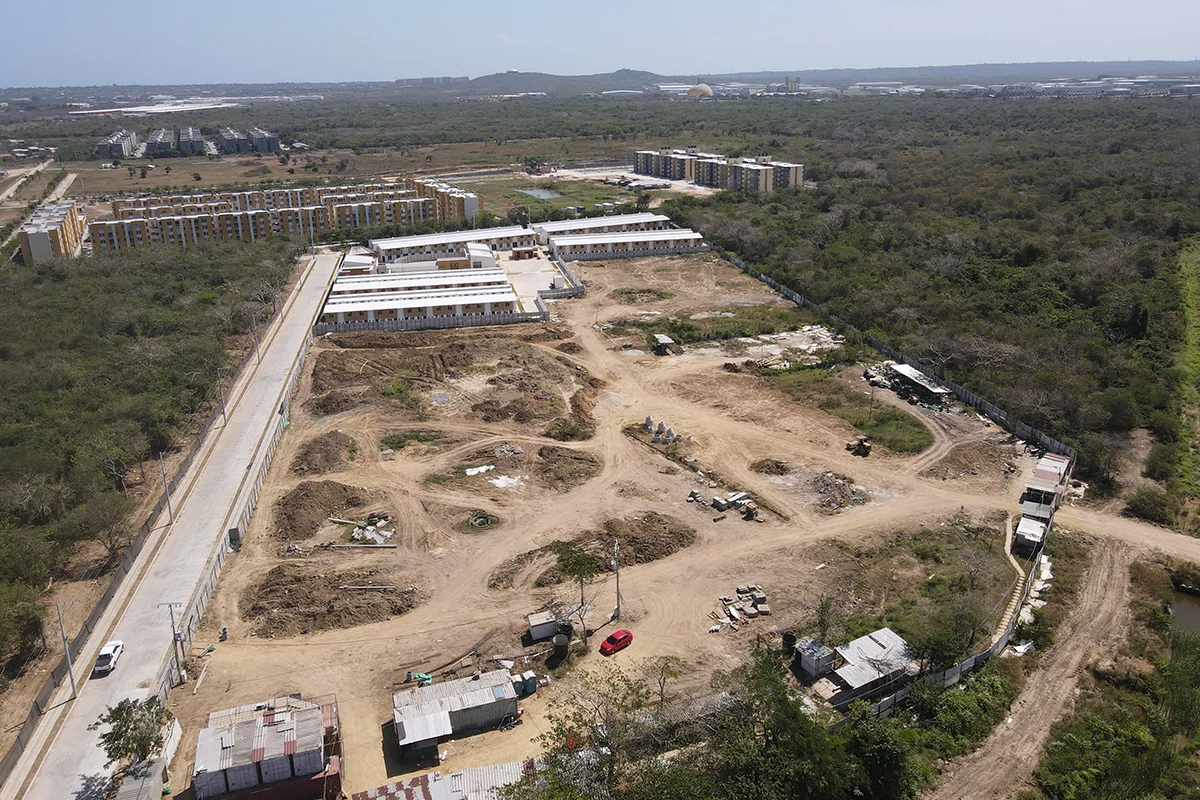 Foto del proyecto Casas de Portobelo en avance de obra Enero de 2025