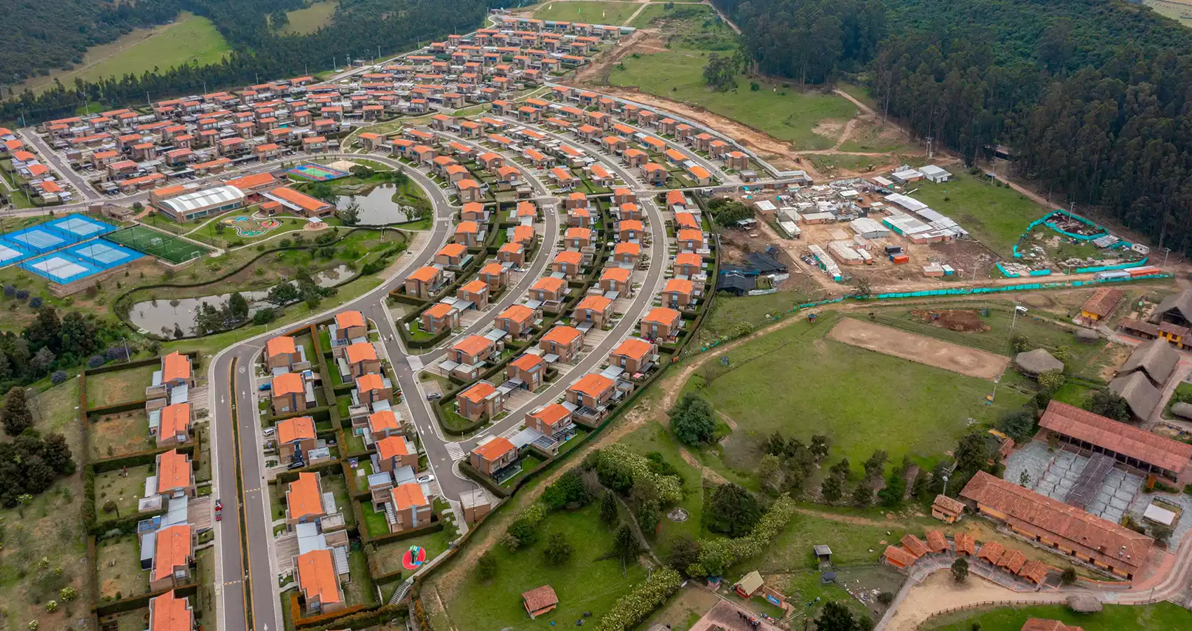 Foto del proyecto Entrelomas en avance de obra Enero de 2025