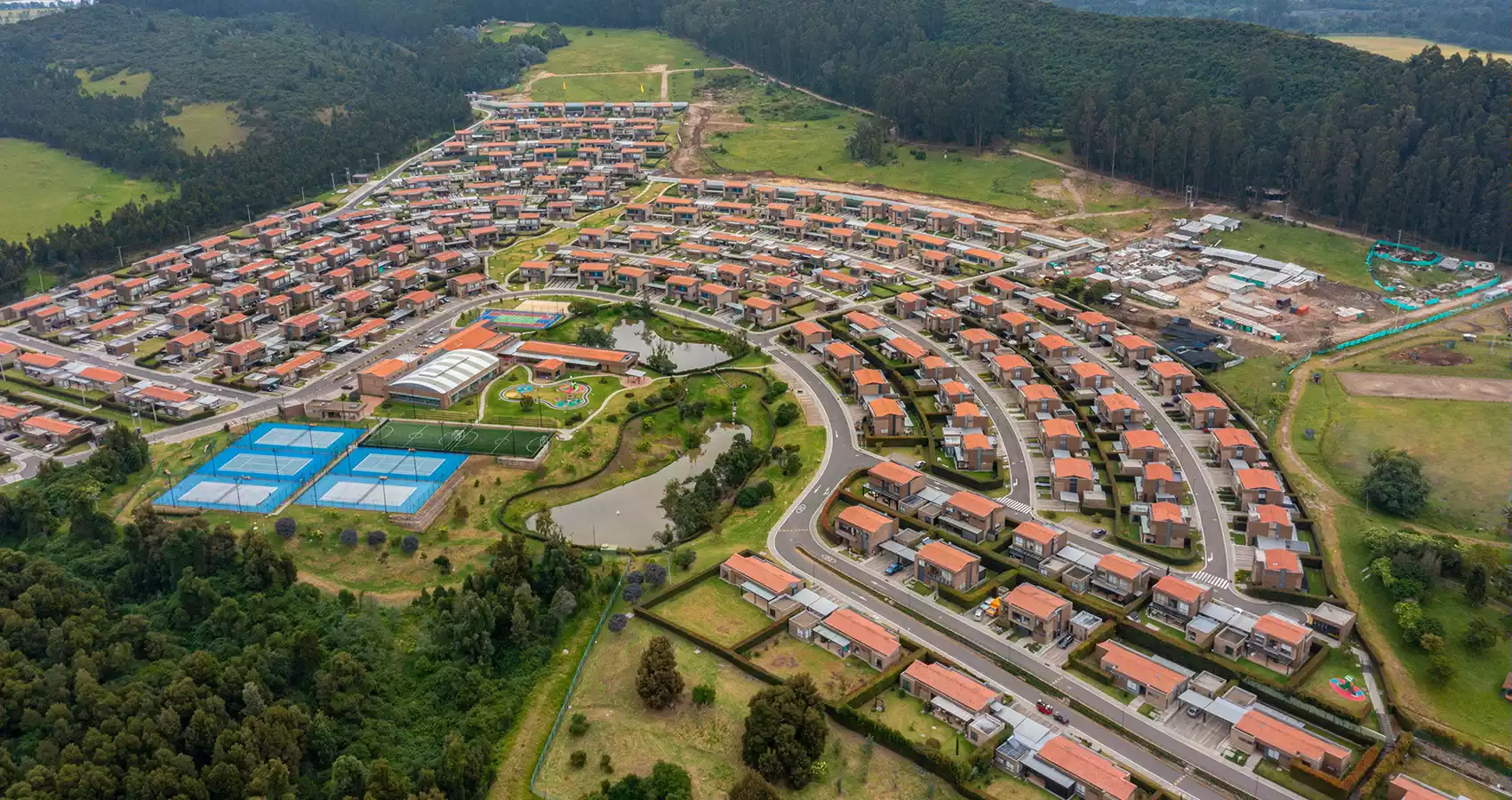 Foto del proyecto Entrelomas en avance de obra Enero de 2025