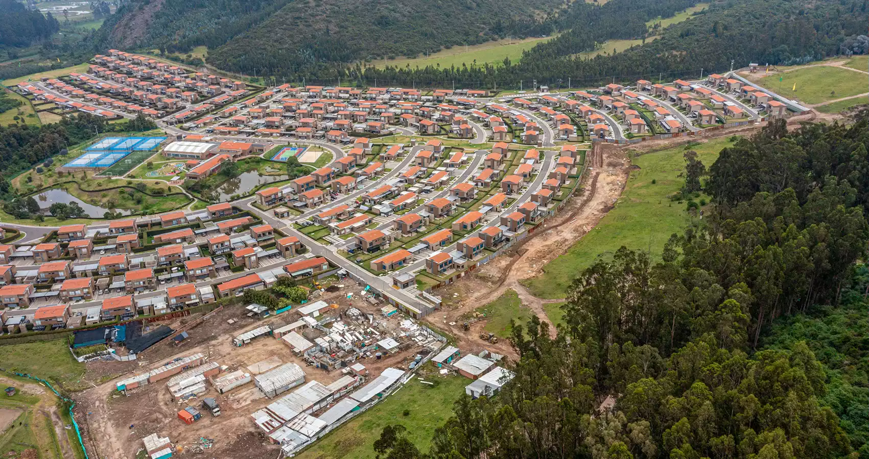 Foto del proyecto Entrelomas en avance de obra Enero de 2025