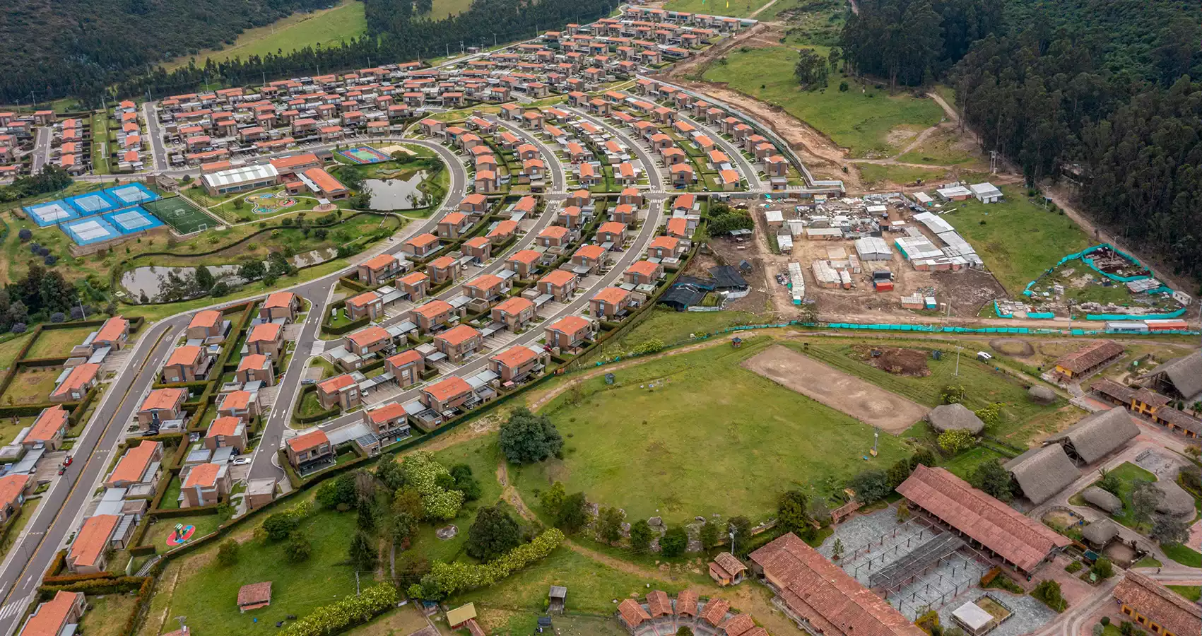 Foto del proyecto Entrelomas en avance de obra Enero de 2025