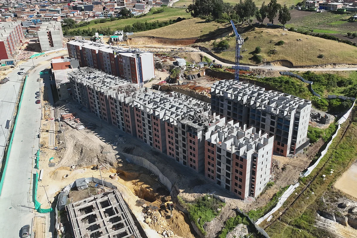 Foto del proyecto La Cristalina en avance de obra Enero del 2025