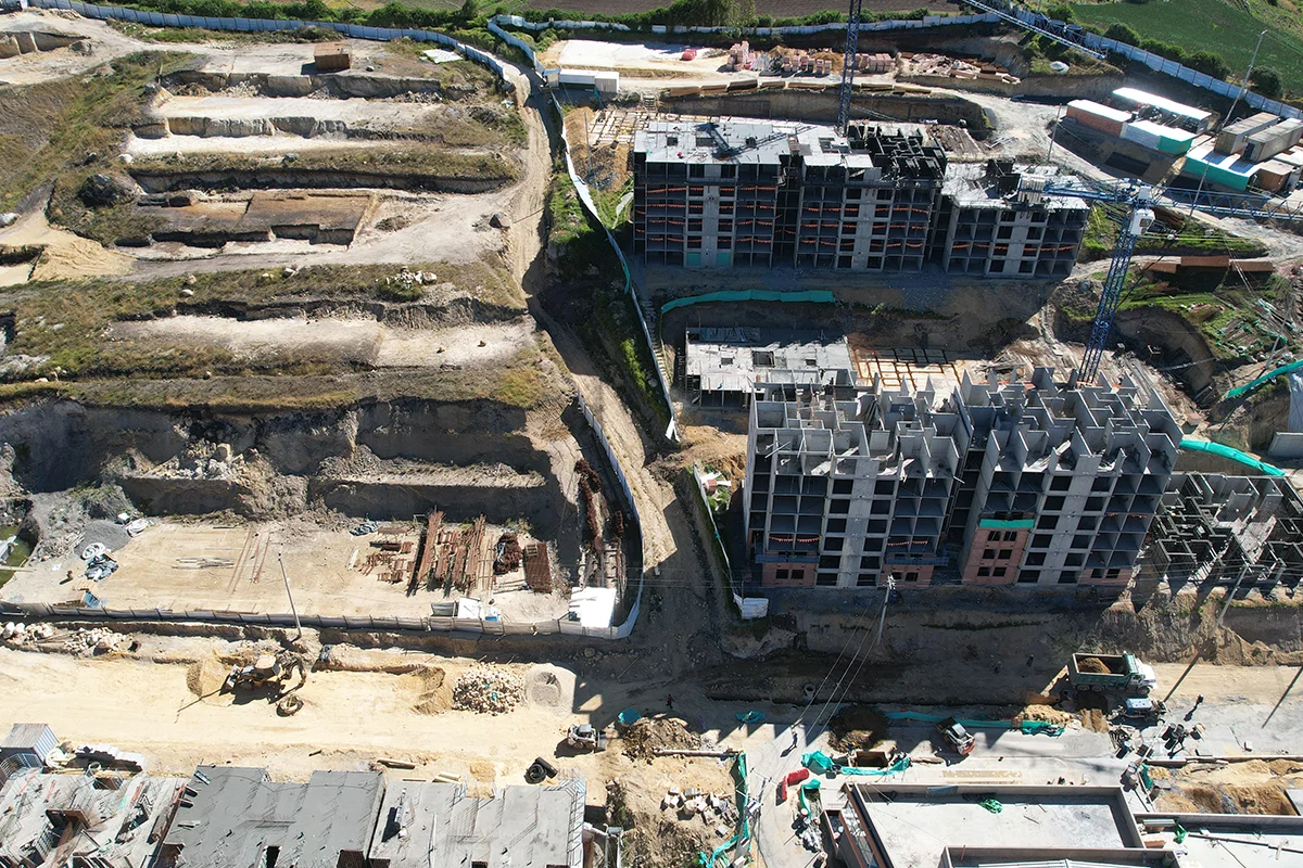 Foto del proyecto Las Violetas en avance de obra Enero de 2025